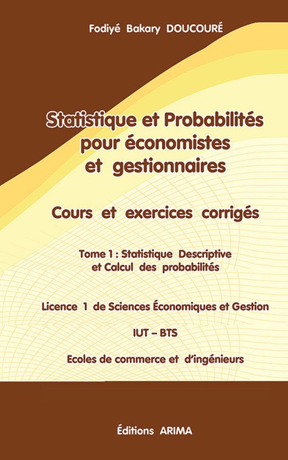 Couverture de l’ouvrage Statistique et probabilités pour économistes et gestionnaires